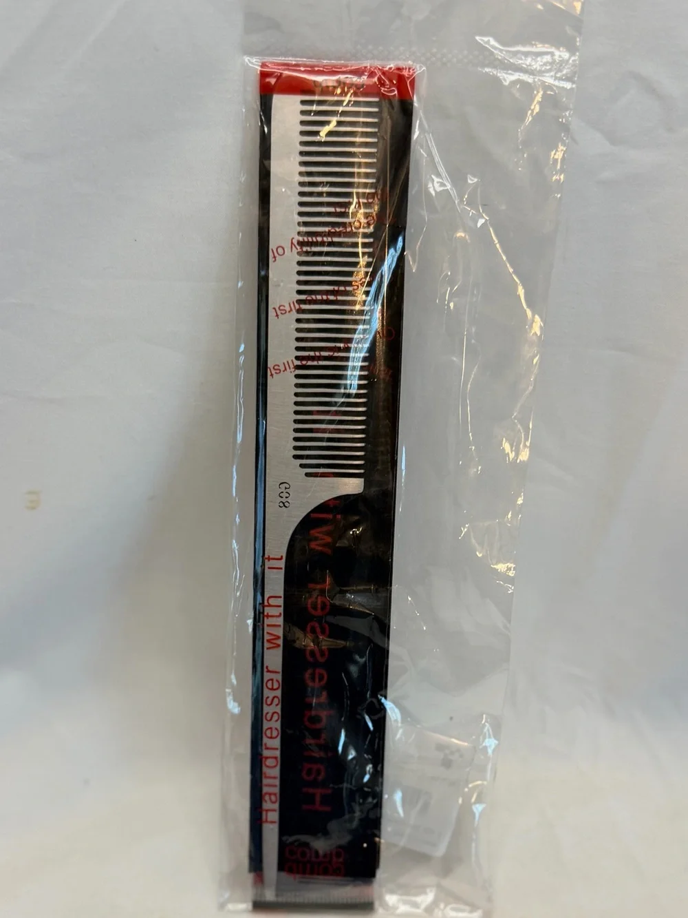 Hairdresser With It 1pc Aluminum Barber Hair Styling Comb